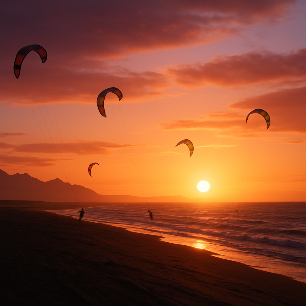 Olas y viento: el doble lenguaje del wave kiting