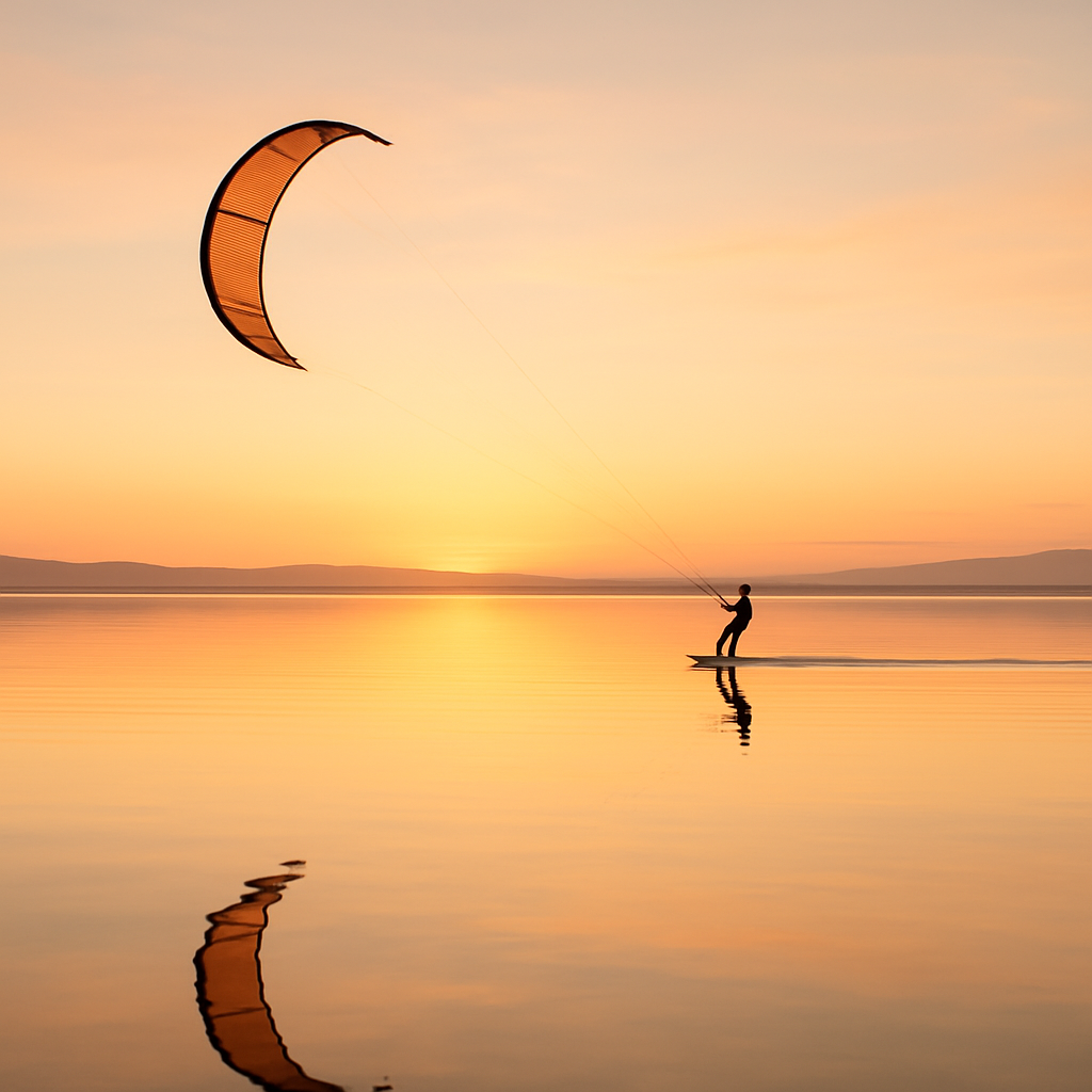 Kite foil: cuando el kitesurf conquista el aire